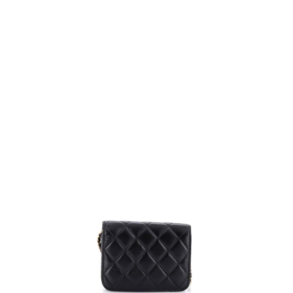 Chanel Pearl Crush Flap Clutch With #259228C25B - Picture 4 of 7